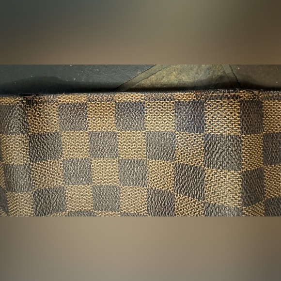 Authentic Louis Vuitton Damier Ebene Porte Tresor Etui Papiers wallet - Picture 13 of 14